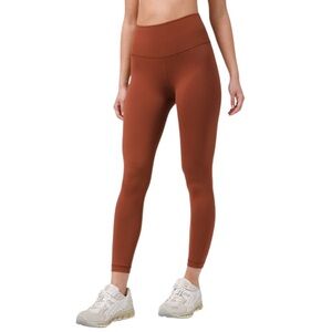 Lululemon Train High Rise Tight 25” Legging Terracotta Training Running Gym